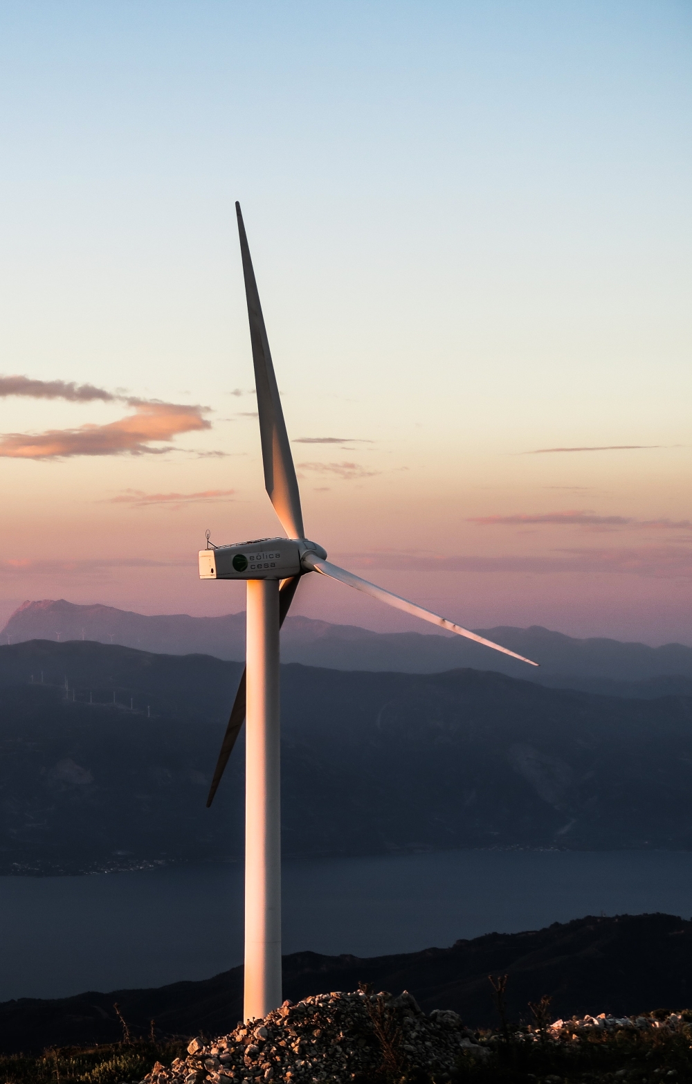 Wind turbines sustainable finance